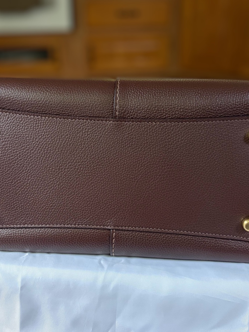 Authentic Coach Lana Shoulder Bag Leather - Maple *Largest of the 3 Lana bags* - Picture 7 of 16